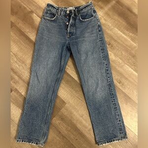 Zara cropped jeans